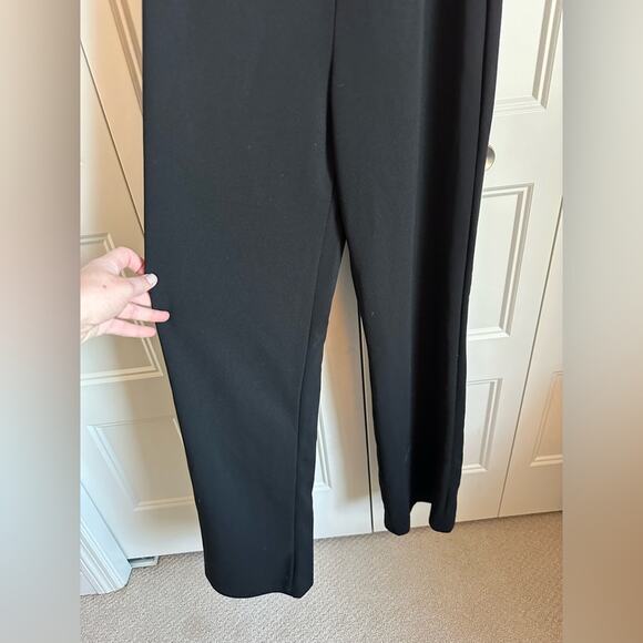 Lulus Isn't She Lovely Black Backless Jumpsuit NWT Size S - Picture 6 of 16